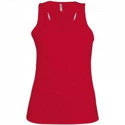 Plain Vest Ladies Proact 140 GSM